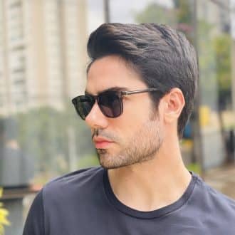 safine com br oculos de sol masculino quadrado cinza fernando 3