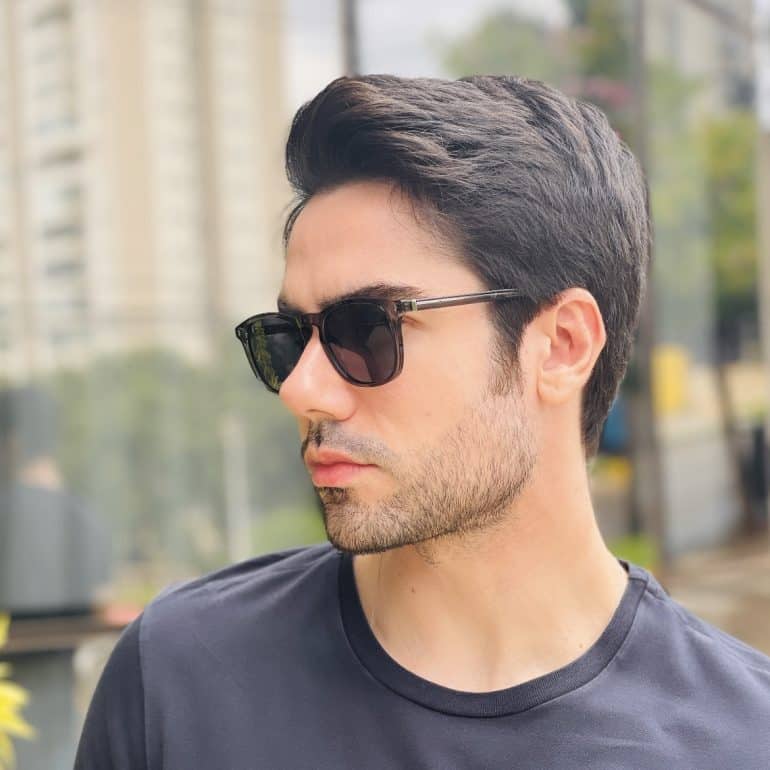 safine com br oculos de sol masculino quadrado cinza fernando 3
