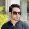 safine com br oculos de sol masculino quadrado preto nathan