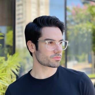 safine com br oculos 2 em 1 clip on masculino quadrado transparente mateus 4