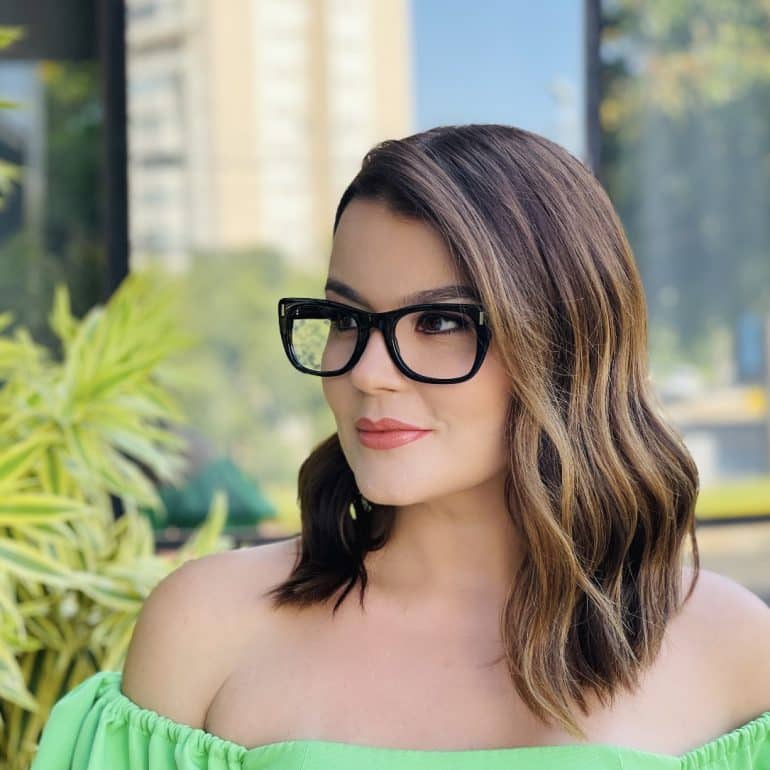 safine com br oculos de grau feminino gatinho preto giseli 2 0 7