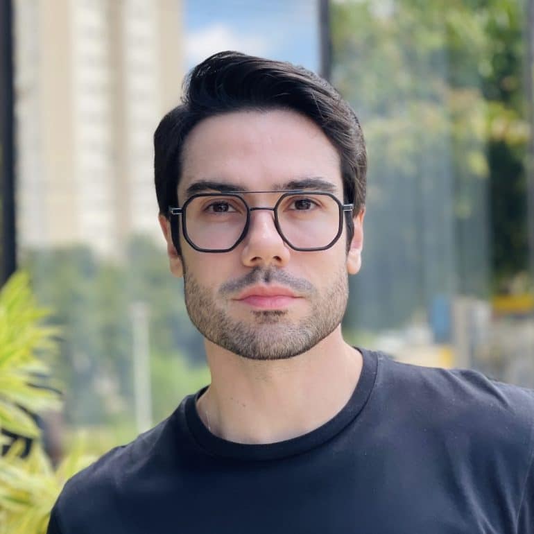 safine com br oculos de grau masculino aviador preto victor