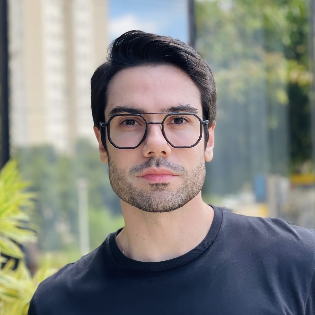 safine com br oculos de grau masculino aviador preto victor