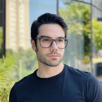 safine com br oculos de grau masculino quadrado azul nathan 2 0 1