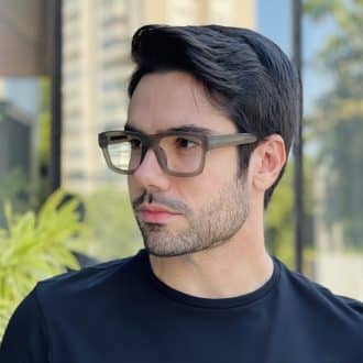 safine com br oculos de grau masculino retangular cinza murilo 2 0 1
