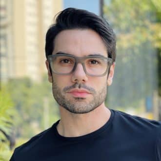 safine com br oculos de grau masculino retangular cinza murilo 2 0 4