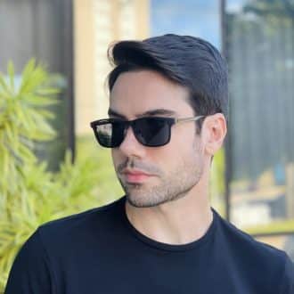 safine com br oculos 2 em 1 clip on masculino retangular cinza dudu 8