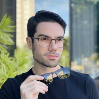 safine com br oculos 2 em 1 clip on masculino retangular preto dudu 1