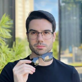 safine com br oculos 2 em 1 clip on masculino retangular preto dudu