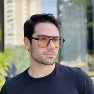 safine com br oculos de sol aviador masculino marrom transparente alex 1