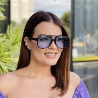 safine com br oculos de sol feminino aviador azul sophia 3