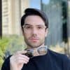 safine com br oculos 2 em 1 clip on masculino quadrado transparente gustavo