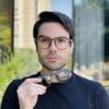 safine com br oculos 2 em 1 clip on masculino redondo cinza henrique
