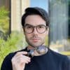 safine com br oculos 2 em 1 clip on masculino redondo marrom henrique