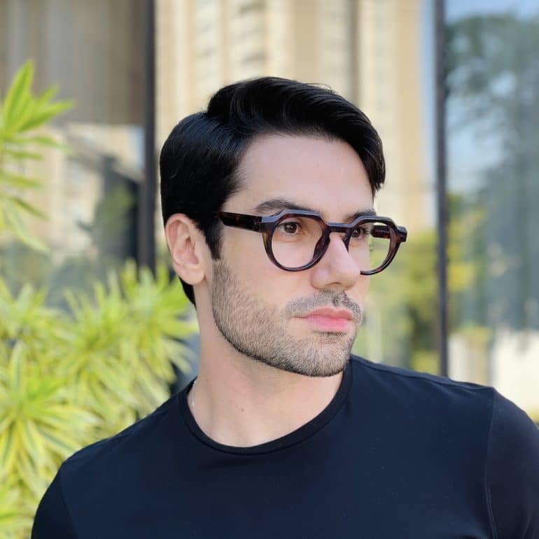 safine com br oculos de grau masculino redondo tartaruga cadu 2 0 1