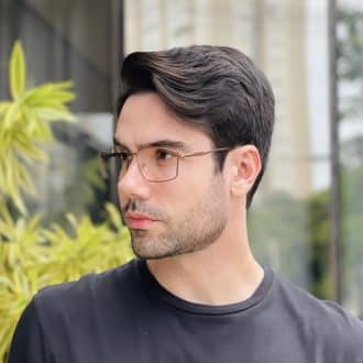 safine com br oculos 2 em 1 clip on masculino retangular marrom emanuel 3