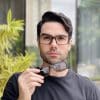safine com br oculos 2 em 1 clip on masculino retangular marrom vicente