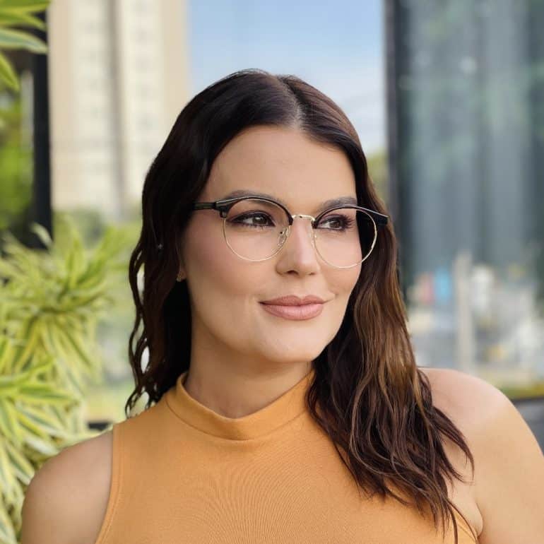 safine com br oculos 2 em 1 clip on redondo marrom polly 5