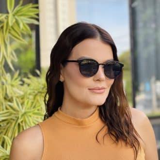 safine com br oculos 2 em 1 clip on redondo marrom polly 9