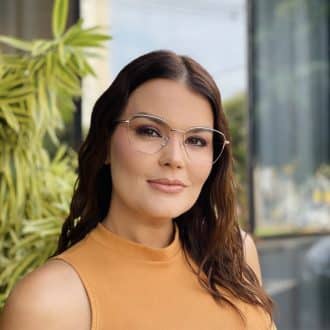 safine com br oculos de grau feminino gatinho marrom clau 3