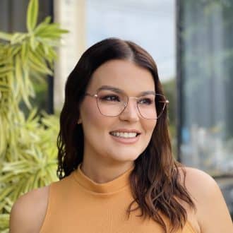 safine com br oculos de grau feminino gatinho marrom e rose clau 2