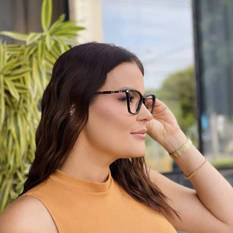 safine com br oculos de grau feminino gatinho tartaruga karen 4