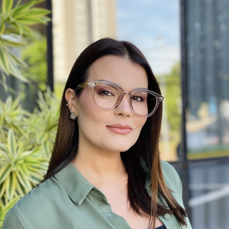 safine com br oculos de grau feminino redondo marrom transparente selene 2 0