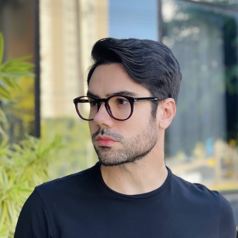 safine com br oculos de grau masculino redondo marrom benjamim 2 0 3