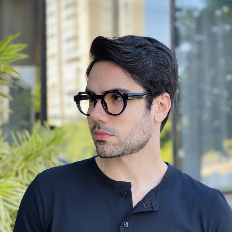 safine com br oculos de grau masculino redondo preto cadu 2 0 3