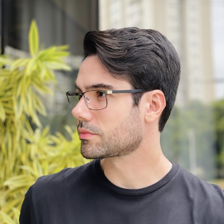 safine com br oculos de grau masculino retangular cinza breno 3