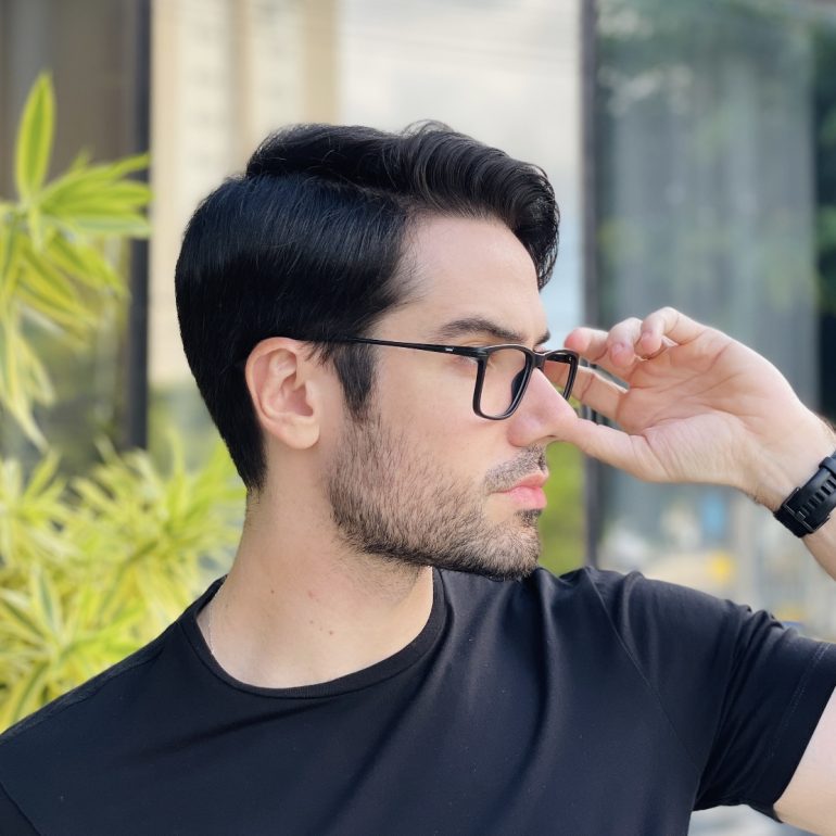 safine com br oculos de grau masculino retangular preto liam 2