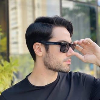 safine com br oculos de sol masculino retangular preto e azul andre 2