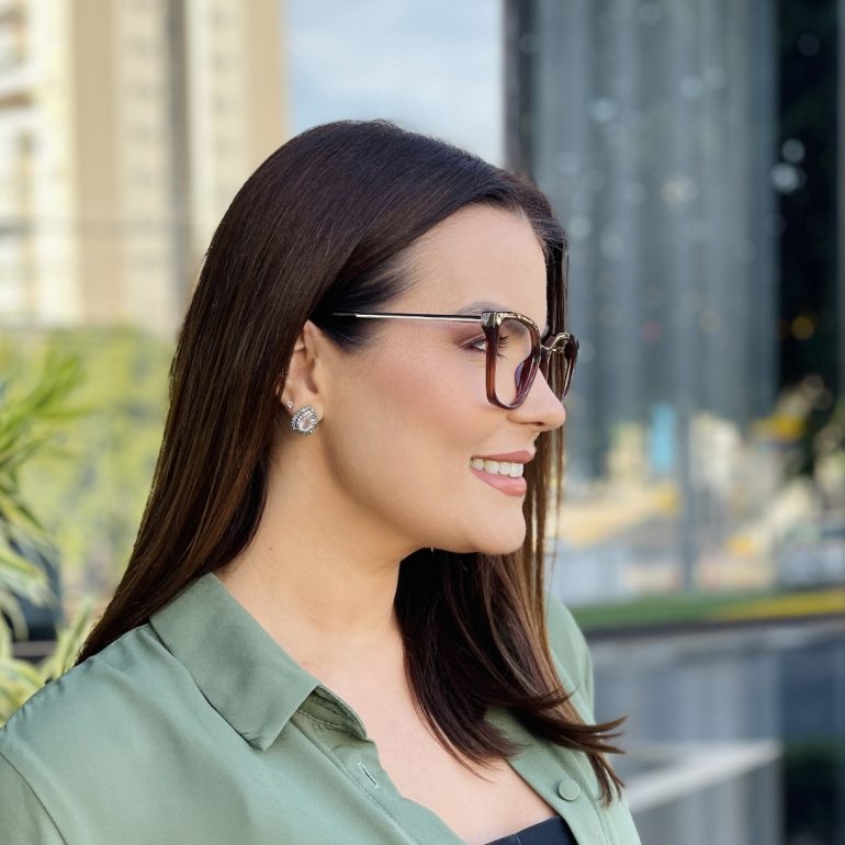 safine com br oculos feminino 2 em 1 clip on gatinho marrom aline 5