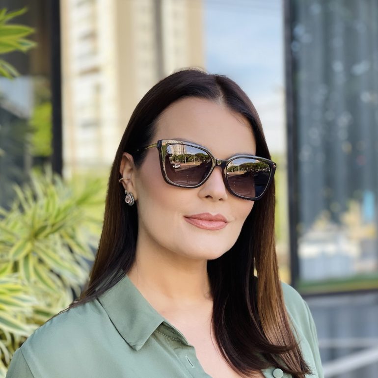 safine com br oculos feminino 2 em 1 clip on gatinho marrom aline 9