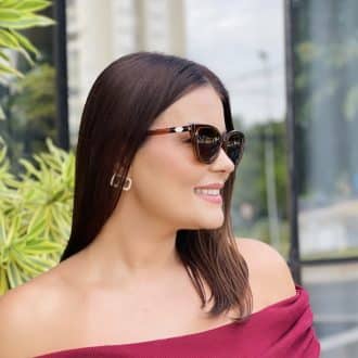 safine com br oculos feminino 2 em 1 clip on gatinho marrom transparente manuela 8
