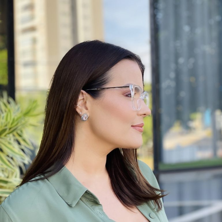 safine com br oculos feminino 2 em 1 clip on gatinho transparente aline 4