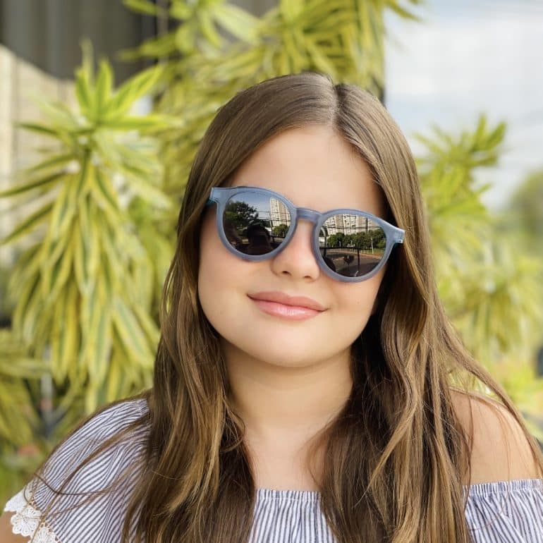 safine com br oculos infantil 2 em 1 clip on redondo azul helo 4