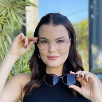 safine com br oculos 2 em 1 clip on gatinho marrom transparente camila 2 0 10