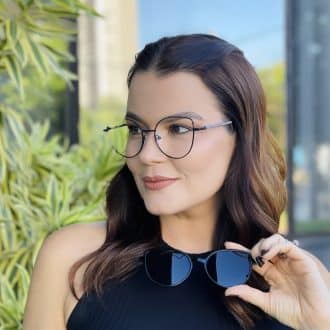 safine com br oculos 2 em 1 clip on gatinho preto camila 2 0 2