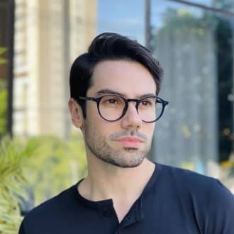 safine com br oculos 2 em 1 clip on masculino redondo azul gabriel 4