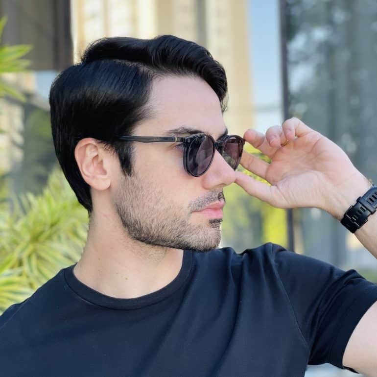 safine com br oculos 2 em 1 clip on masculino redondo cinza joao 7