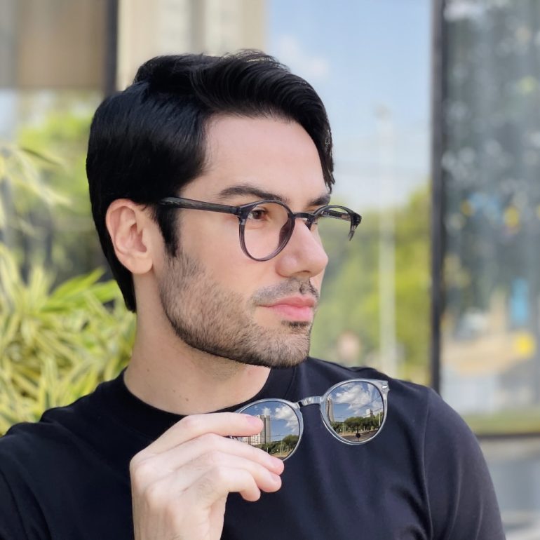 safine com br oculos 2 em 1 clip on masculino redondo cinza paulo 1