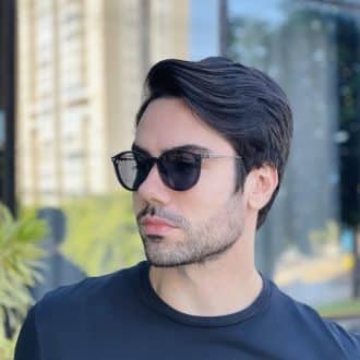 safine com br oculos 2 em 1 clip on masculino redondo cinza rui 2 0 8
