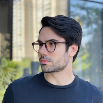 safine com br oculos 2 em 1 clip on masculino redondo marrom paulo 5
