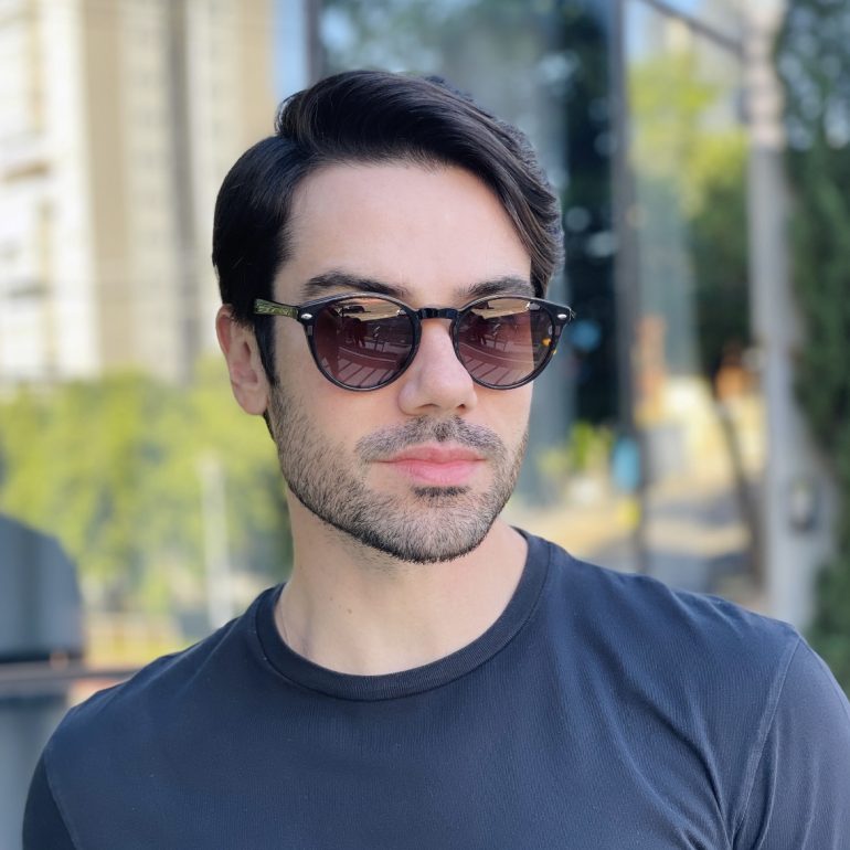 safine com br oculos 2 em 1 clip on masculino redondo marrom paulo 6
