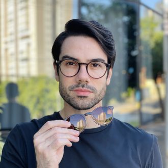 safine com br oculos 2 em 1 clip on masculino redondo marrom paulo 9