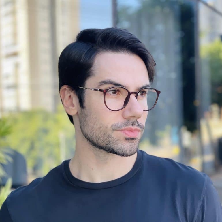safine com br oculos 2 em 1 clip on masculino redondo marrom rui 2 0 4