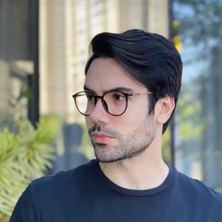 safine com br oculos 2 em 1 clip on masculino redondo marrom rui 2 0 5