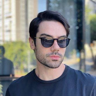 safine com br oculos 2 em 1 clip on masculino redondo marrom rui 2 0 6