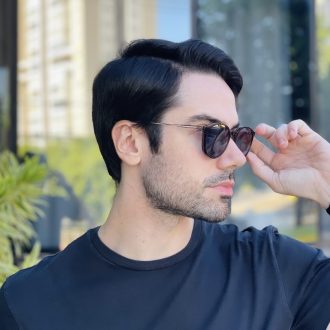 safine com br oculos 2 em 1 clip on masculino redondo marrom rui 3 0 6